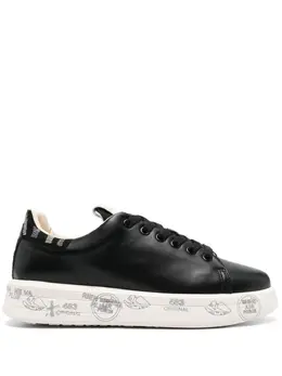 Premiata: Чёрные кроссовки  Belle
