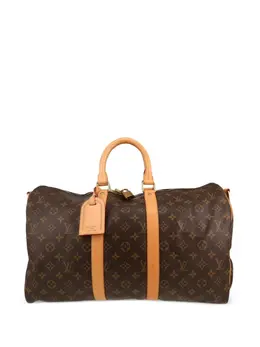 Louis Vuitton Pre-Owned: Коричневая сумка 