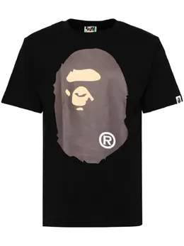 A BATHING APE®: Чёрная футболка 