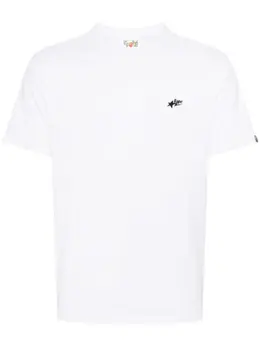 A BATHING APE®: Белая футболка 