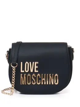 Love Moschino: Чёрная сумка через плечо 