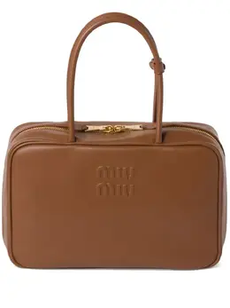 Miu Miu: Коричневая сумка 
