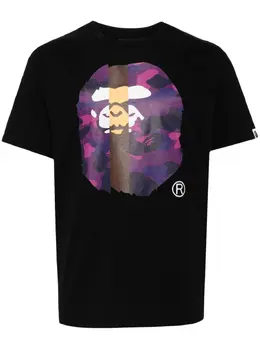 A BATHING APE®: Футболка с принтом 