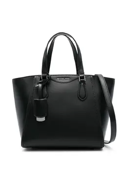 Michael Michael Kors: Чёрная сумка-шоппер 