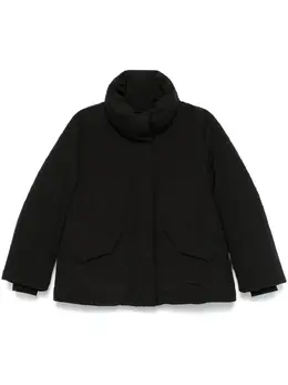 Woolrich: Чёрная куртка  Luxury