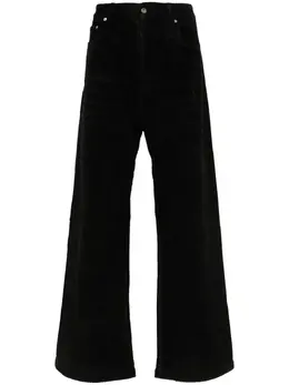 Rick Owens DRKSHDW: Чёрные брюки 