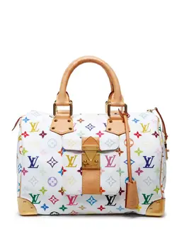 Louis Vuitton Pre-Owned: Белая сумка 