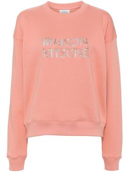 Maison Kitsuné: Розовый свитшот 