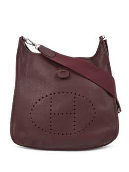 Hermès Pre-Owned: Бордовая сумка 