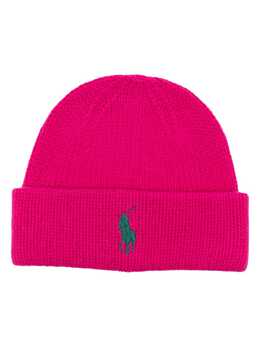 Polo Ralph Lauren: Розовая шапка 