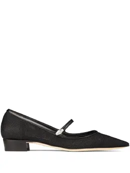 Jimmy Choo: Чёрные балетки 