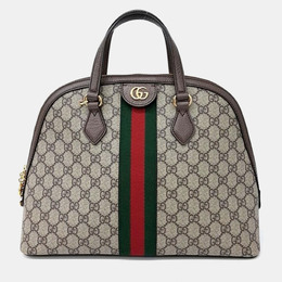 Gucci: Бежевая сумка  Ophidia