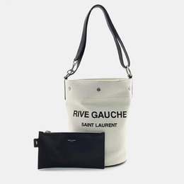 Saint Laurent Paris: Бежевая сумка  Rive Gauche