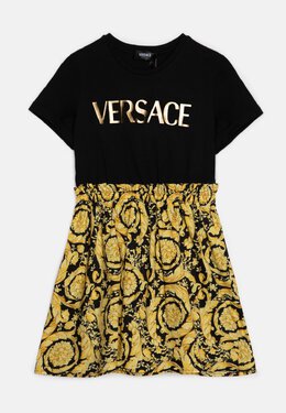 Versace: Платье  Baroque с принтом