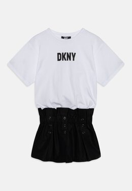 DKNY: Белое платье 