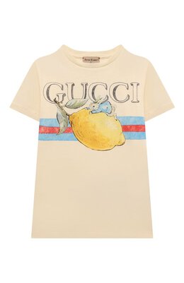 Gucci: Хлопковая футболка 