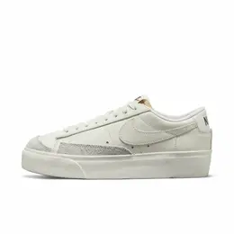 NIKE: Белые кроссовки  Blazer Low