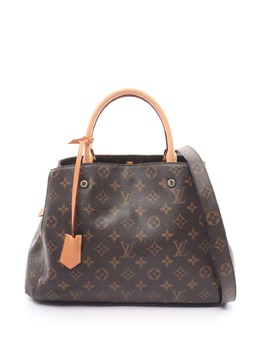 Louis Vuitton Pre-Owned: Коричневая сумка 