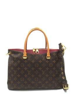 Louis Vuitton Pre-Owned: Коричневая сумка-шоппер 
