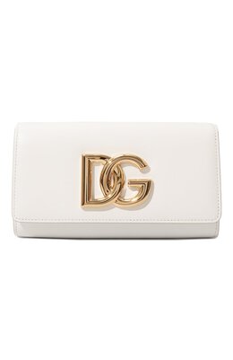 Dolce & Gabbana: Белый клатч 