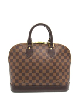 Louis Vuitton Pre-Owned: Коричневая сумка-шоппер 