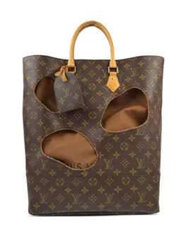 Louis Vuitton Pre-Owned: Коричневая сумка-шоппер 