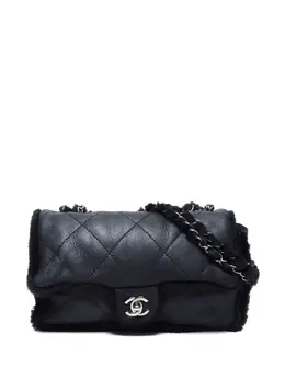 CHANEL Pre-Owned: Чёрная сумка 