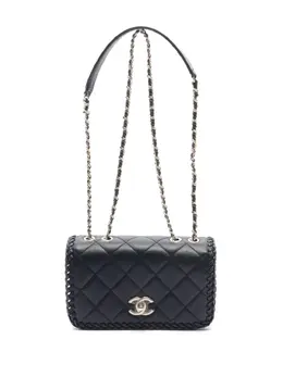 CHANEL Pre-Owned: Чёрная сумка 