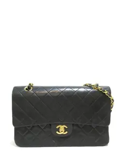 CHANEL Pre-Owned: Чёрная сумка 