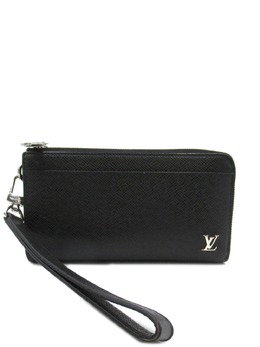 Louis Vuitton Pre-Owned: Чёрный кошелёк 