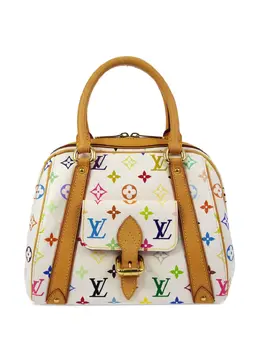 Louis Vuitton Pre-Owned: Белая сумка 