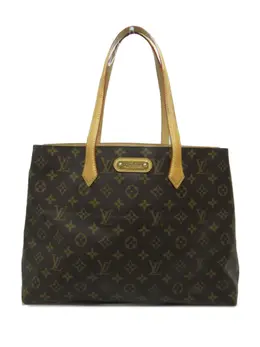 Louis Vuitton Pre-Owned: Коричневая сумка-шоппер 