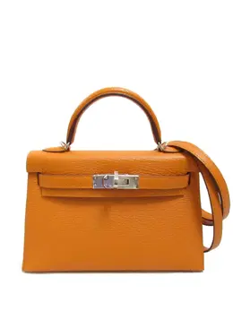 Hermès Pre-Owned: Оранжевая сумка 