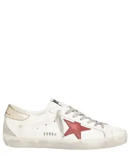 Golden Goose: Белые кроссовки  Superstar sneakers