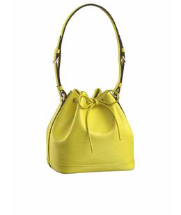 LOUIS VUITTON: Жёлтая сумка 