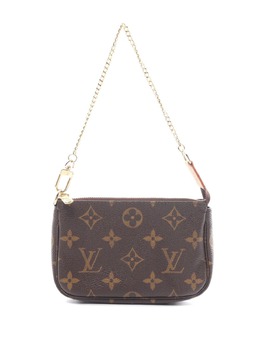 Louis Vuitton Pre-Owned: Коричневая сумка 