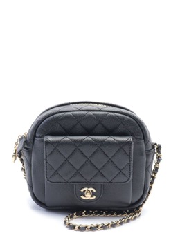 CHANEL Pre-Owned: Чёрная сумка 