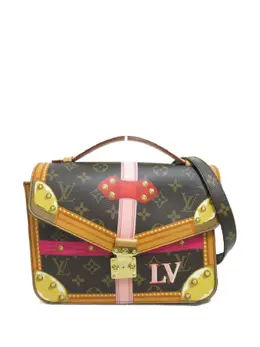 Louis Vuitton Pre-Owned: Коричневая сумка 