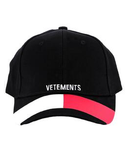 VETEMENTS: Чёрная кепка 