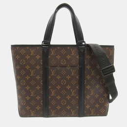 Louis Vuitton: Коричневая сумка-шоппер 
