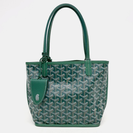 Goyard: Зелёная сумка 