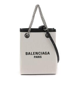 BALENCIAGA: Сумка с принтом 