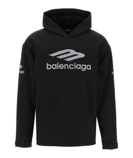 BALENCIAGA: Хлопковая толстовка 