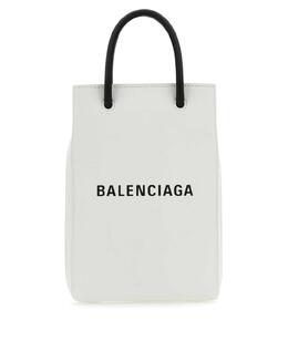 BALENCIAGA: Белая сумка 