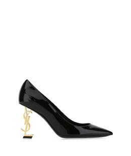 SAINT LAURENT: Чёрные туфли 