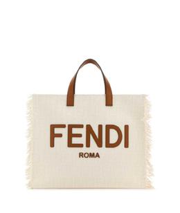 FENDI: Серебристая сумка 