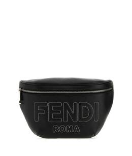 FENDI: Чёрная поясная сумка 