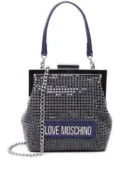 Love Moschino: Голубой клатч 