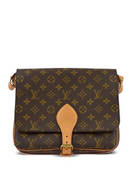 Louis Vuitton Pre-Owned: Коричневая сумка через плечо 