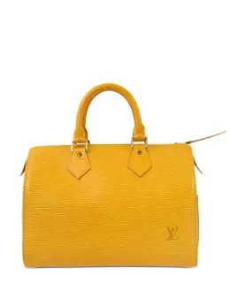 Louis Vuitton Pre-Owned: Жёлтая сумка 